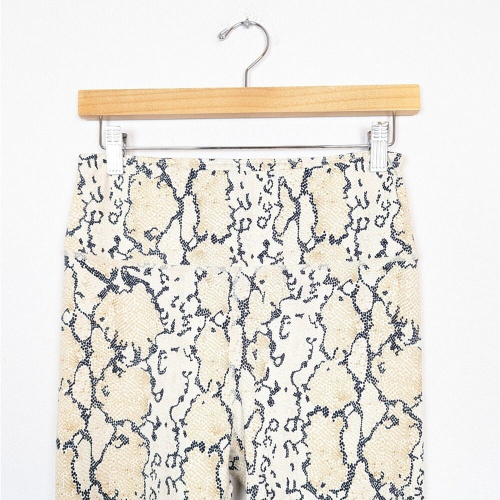 All Fenix White Python Snake Print 7/8 Leggings S… - image 4